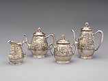 Tea and Coffee Set, Tiffany & Co. (1837–present), Silver, silver gilt, and ivory, American