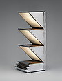Table Lamp, Donald Deskey (American, Blue Earth, Minnesota 1894–1989 Vero Beach, Florida), Chrome-plated metal, glass, plastic cable
